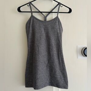 Grey Lululemon athletic tank